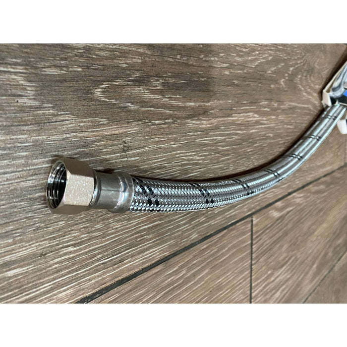 Manguera Ace. Inox. Boiler 1/2'' X 3/4'' 40 Cm Foset 49131