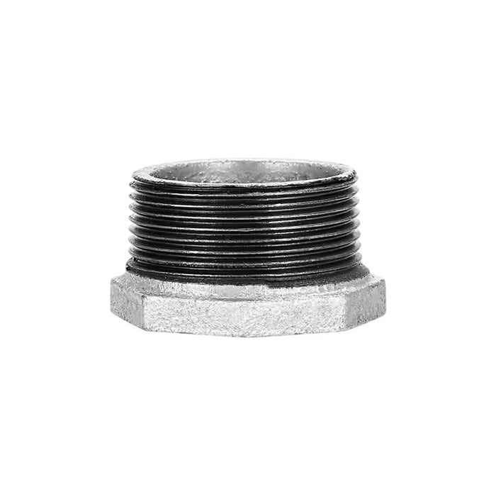 Conexion Bushing De 2 Hembra X 2-1/2 Macho Acero Negro
