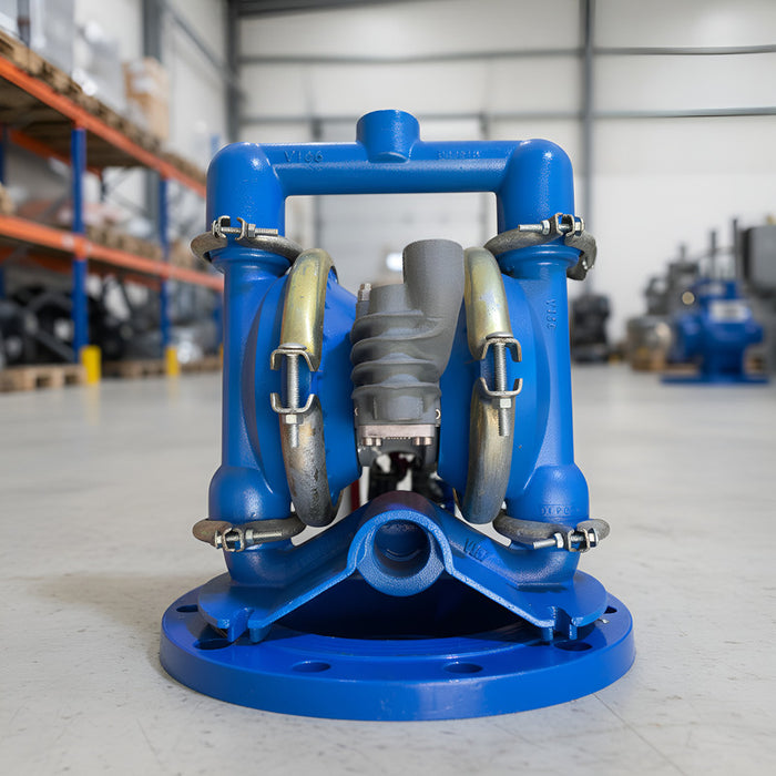 Bomba De Diafragma Neumático De 1-1/2 Azul X No Aplica