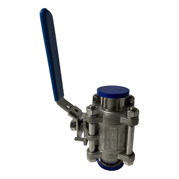 Válvula 3 Clamp Esfera Sanitaria Marca Ball Valve