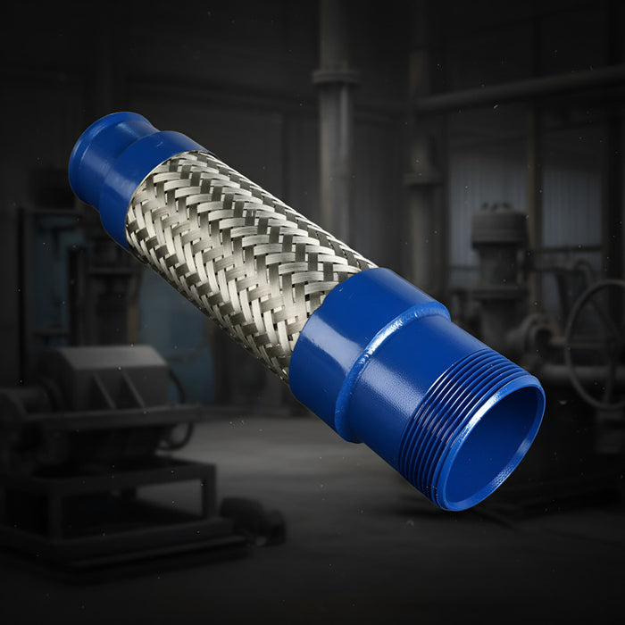 Manguera Metálica Flexible De 2 X10  Con Niple