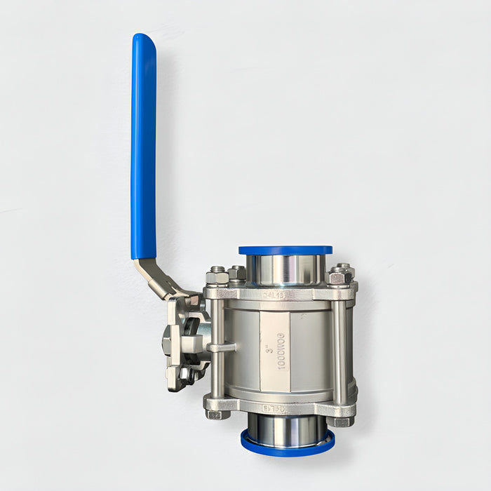 Válvula De Esfera Clamp De 2 Inoxidable