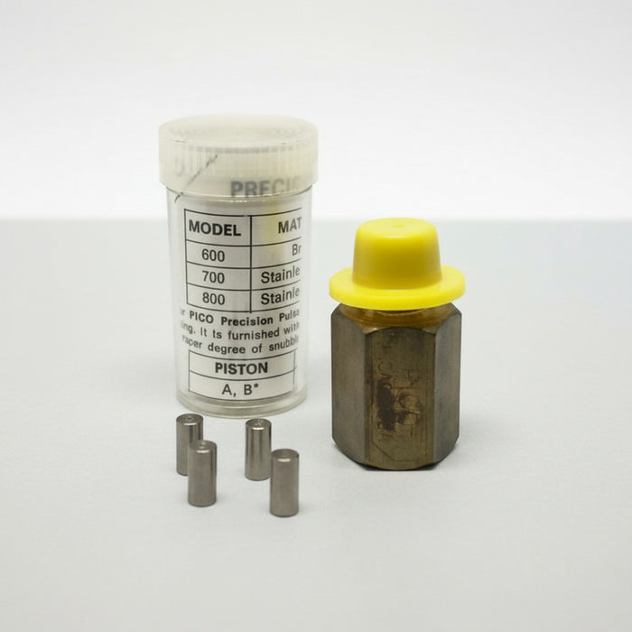 2500psi Precision Snubber Pico Brass, 4 Pistones