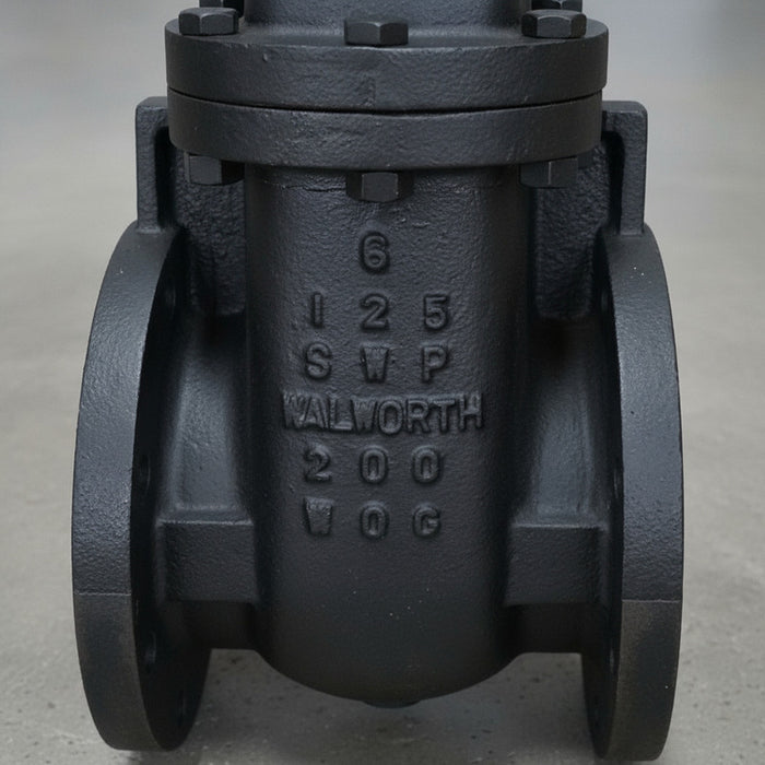 Válvula De Compuerta De 6 Walworth Clase 125 Wcb