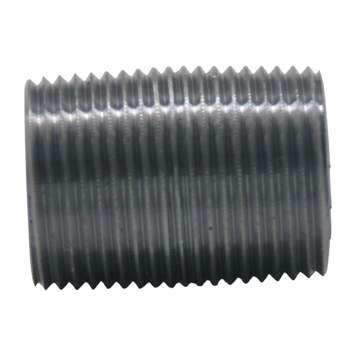 Niple Corrido Acero Negro De 1-1/2 PuLG