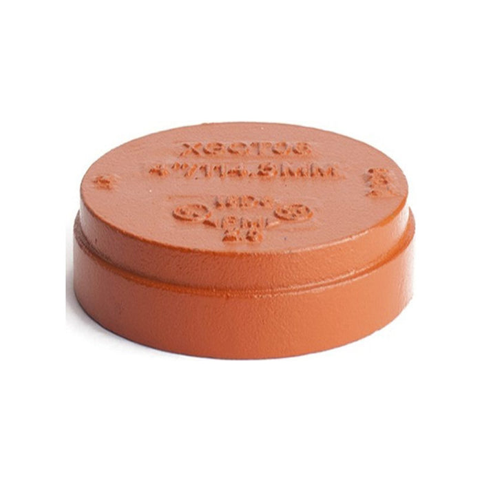 Tapa Ranurada De 2 Color Naranja