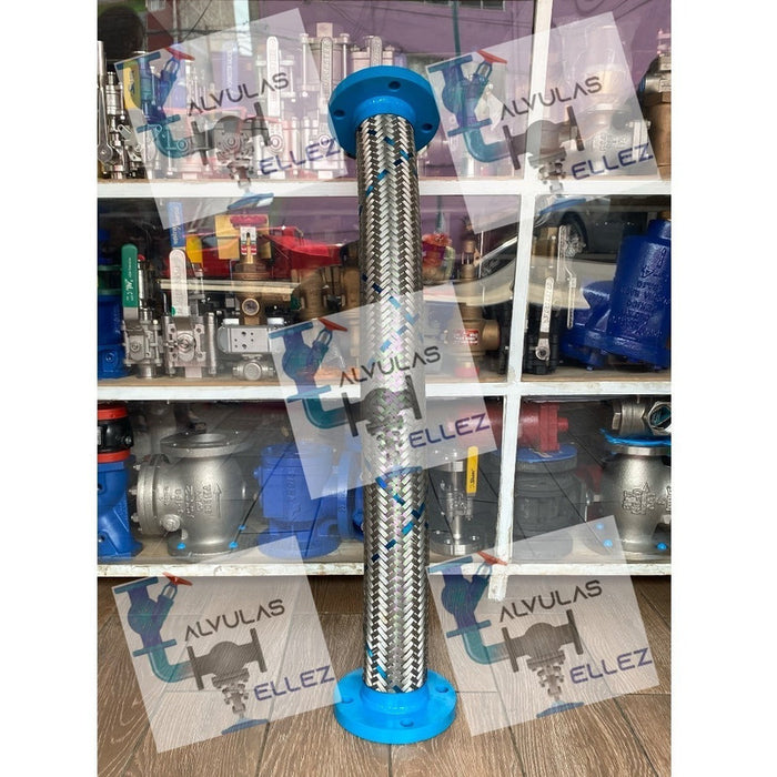 Manguera Flexible De 4 X 1 Metro Clase 150 Bridada Azul
