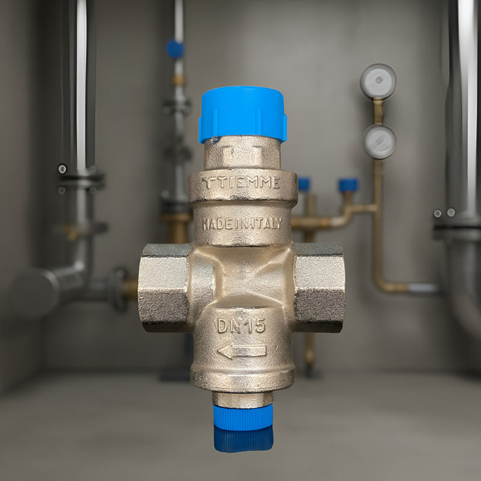 Válvula Reguladora De Presión De 1 Cromado