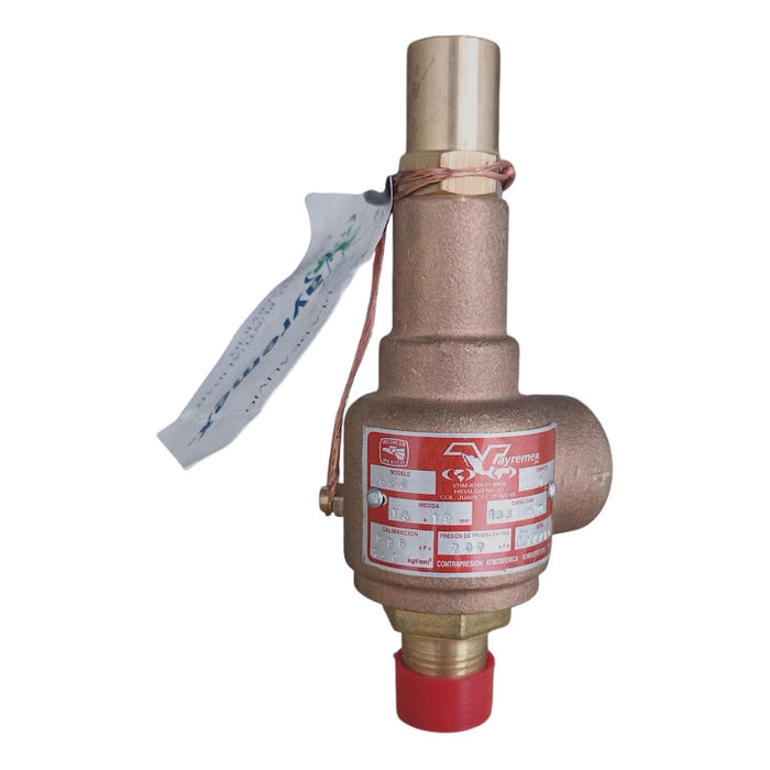 Válvula De Alivio De 3/4 Marca Vayremex