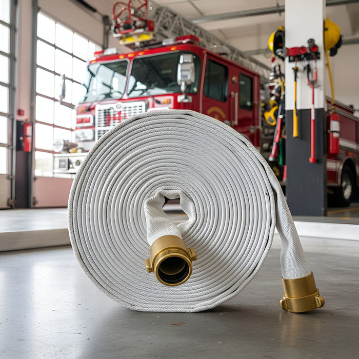 4 Pzs Manguera Contra Incendio De 1-1/2x15 Mts