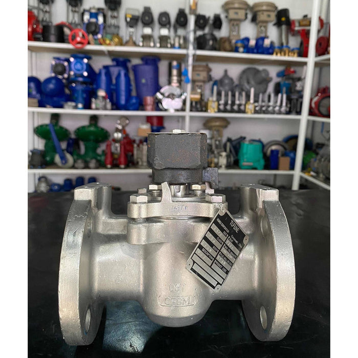 Válvula Macho Bridado De 2 Inoxidable Marca Tufline