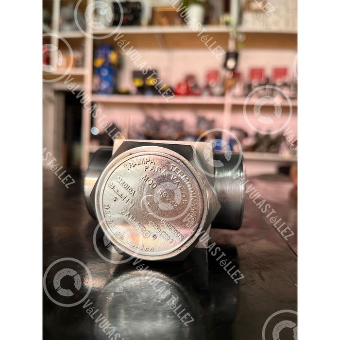 Trampa Termodinamica De 1 PuLG Marca Zamaco Roscada
