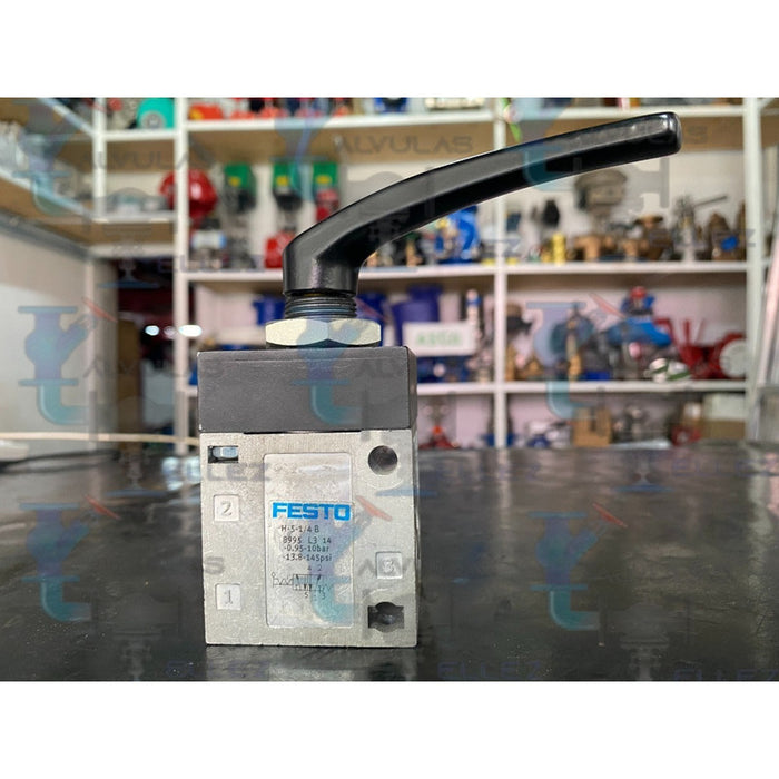 Valvula De Palanca Manual Festo H-5-1/4-b