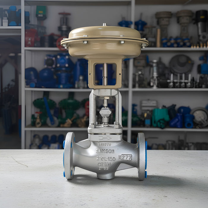 Válvula De Control Inoxidable De 2 Marca Samson