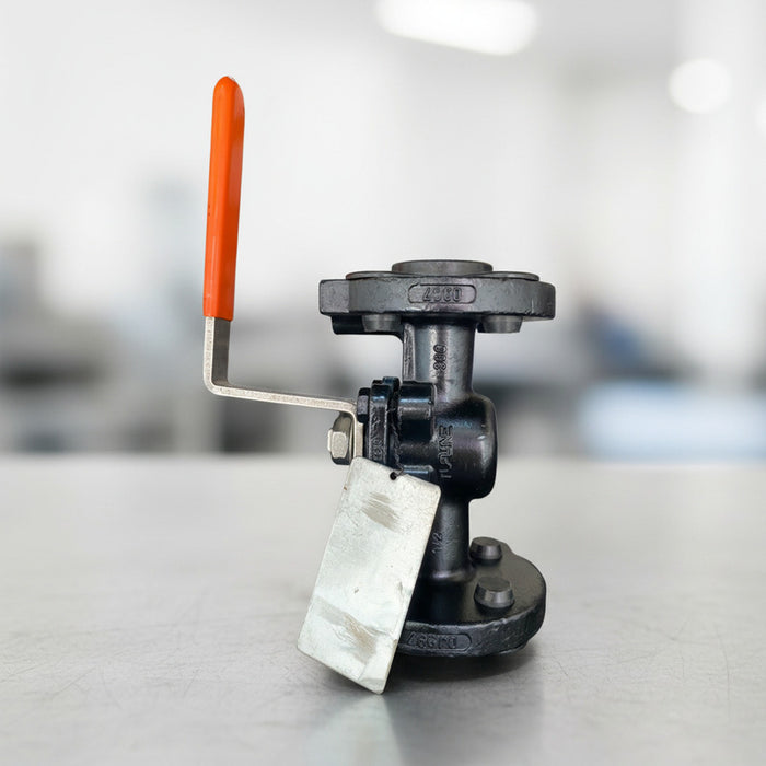 Valvula Macho Bridada De 1/2  Marca Tufline Clase 300 Wcb