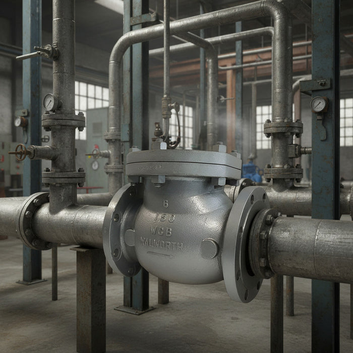 Válvula Check De 2 Bridada 150 Libras Marca Walworth
