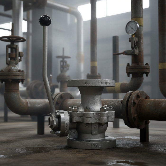 Valvula Esfera De 3 Clase 300 Completamente Inoxidable Fk