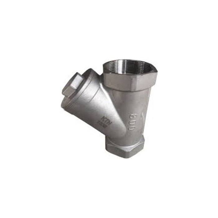 Filtro Yee Roscado De 1/2 Reforzado En Inoxidable