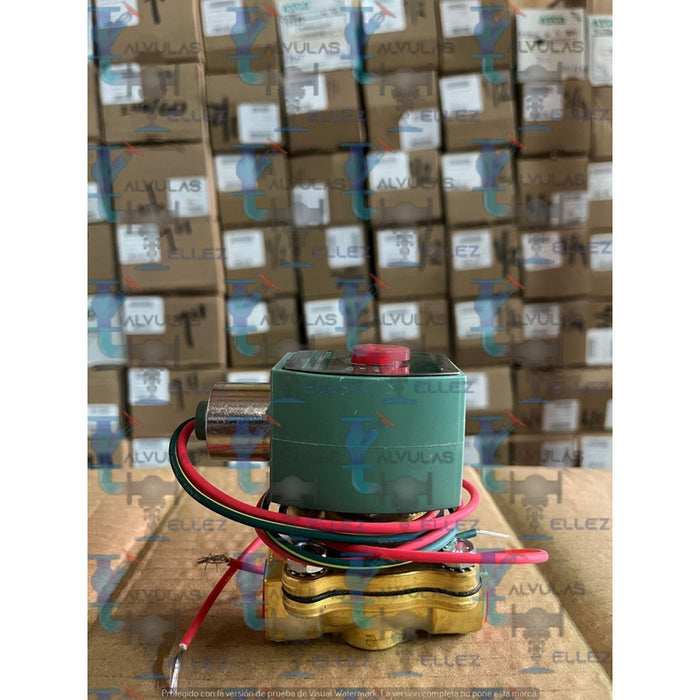 Valvula Solenoide Asco Mod. 8210g002 120/60-110/50 N/cerrada