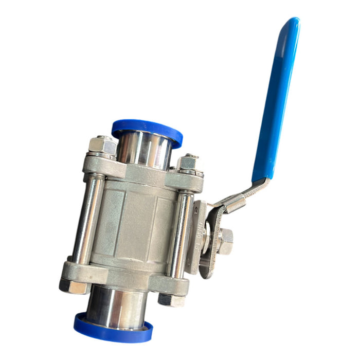Válvula 3 Clamp Esfera Sanitaria Marca Ball Valve