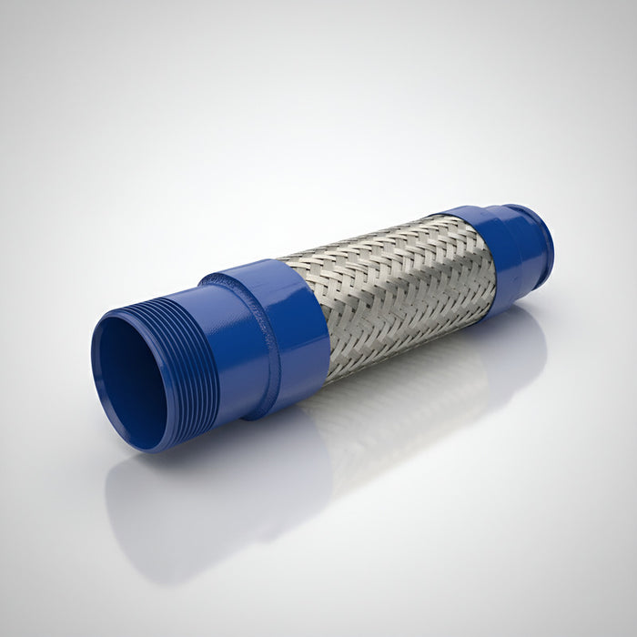 Manguera Metálica Flexible De 2 X10  Con Niple
