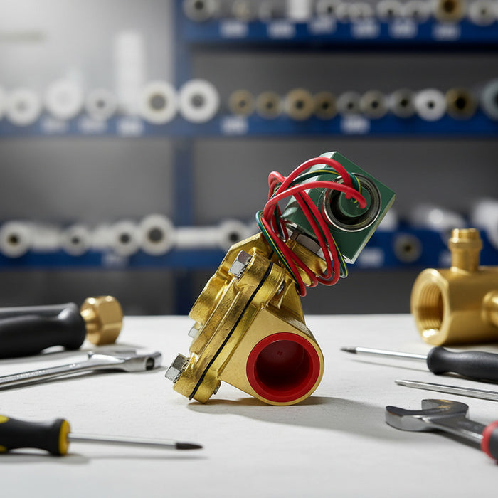 Valvula Solenoide De 1-1/4 Asco 110v Usos Generales N/c