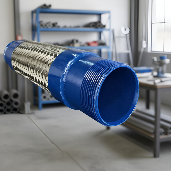 Manguera Metálica Flexible De 2 X10  Con Niple