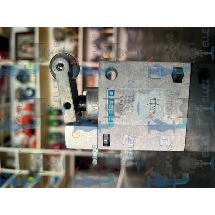 Festo Ro-3-1/4-b (8991), Válvula De Palanca De Rodillo