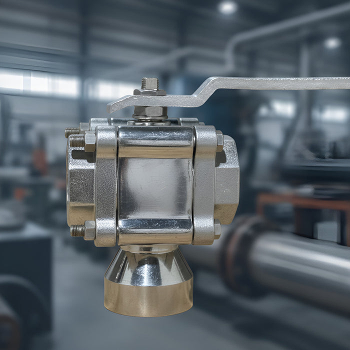 Válvula De Esfera De 2 3 Vías Marca Worcester Inoxidable