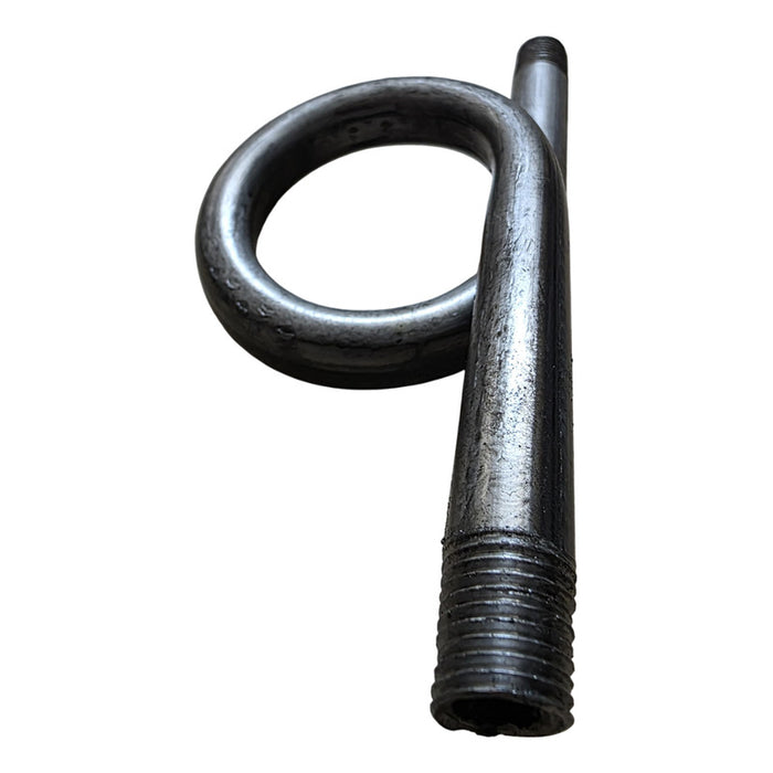 Sifón Cola De Cochino De 1/2  Npt Acero Al Carbón