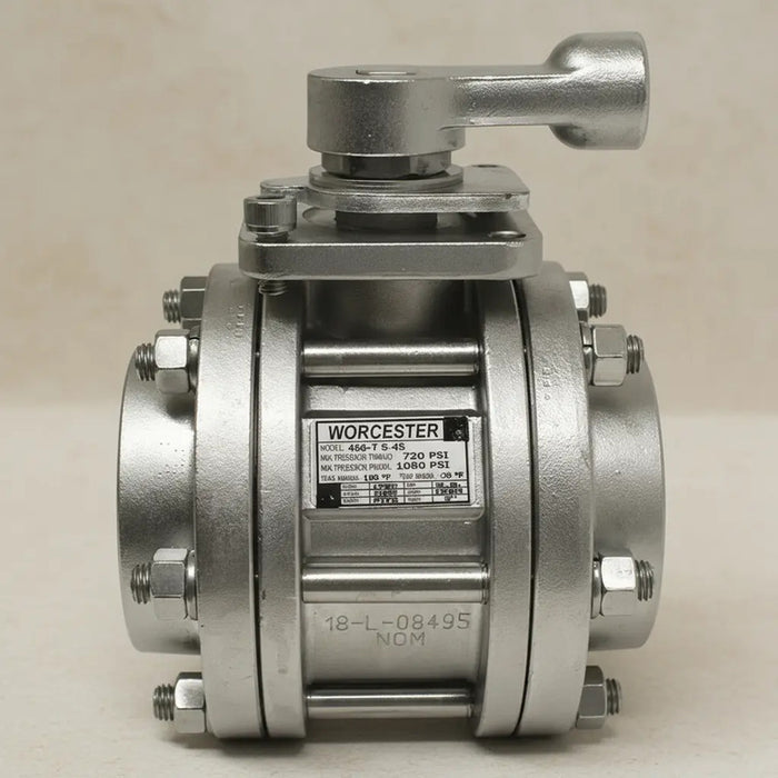 Válvula De Esfera De 3 Inoxidable Marca Worcester