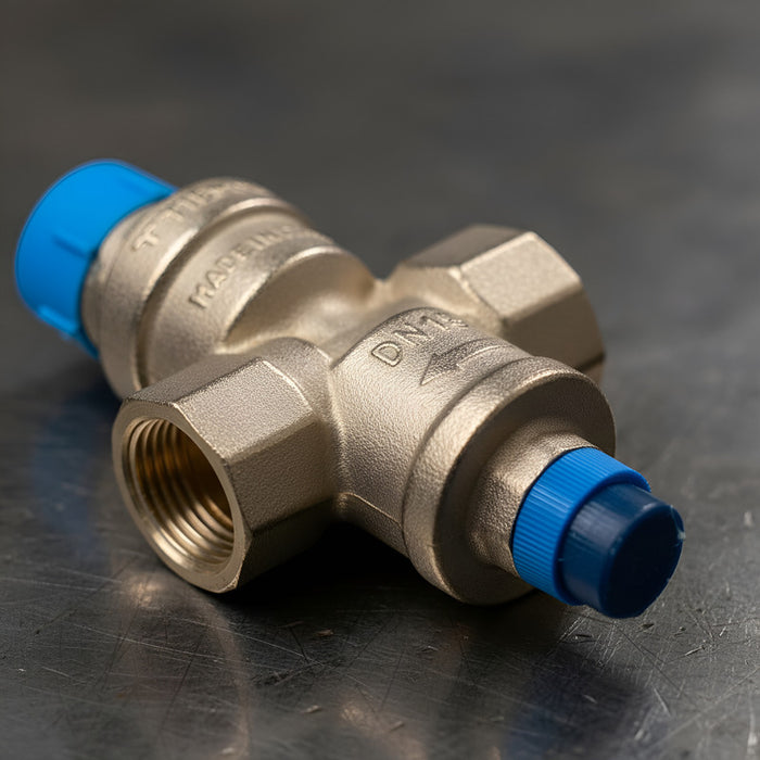 Válvula Reguladora De Presión De 1 Cromado