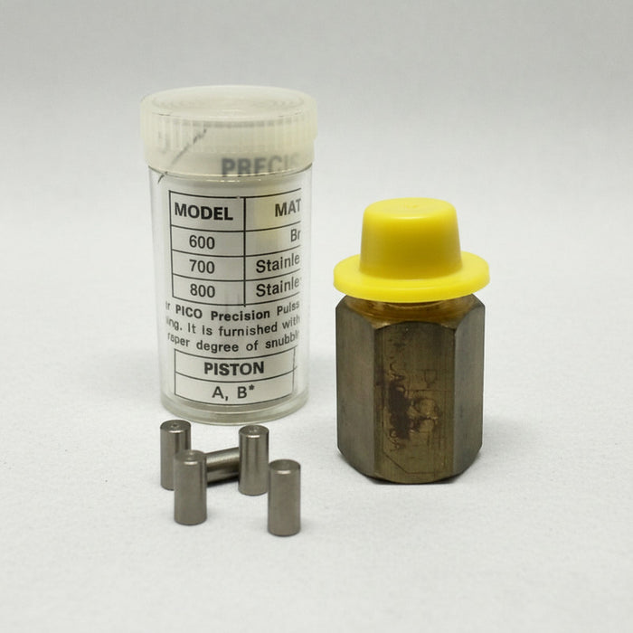 2500psi Precision Snubber Pico Brass, 4 Pistones