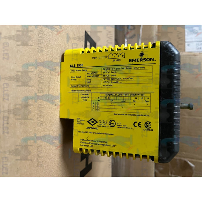 Emerson Sls 1508 Deltav Solucionador De Lógica 24vdc