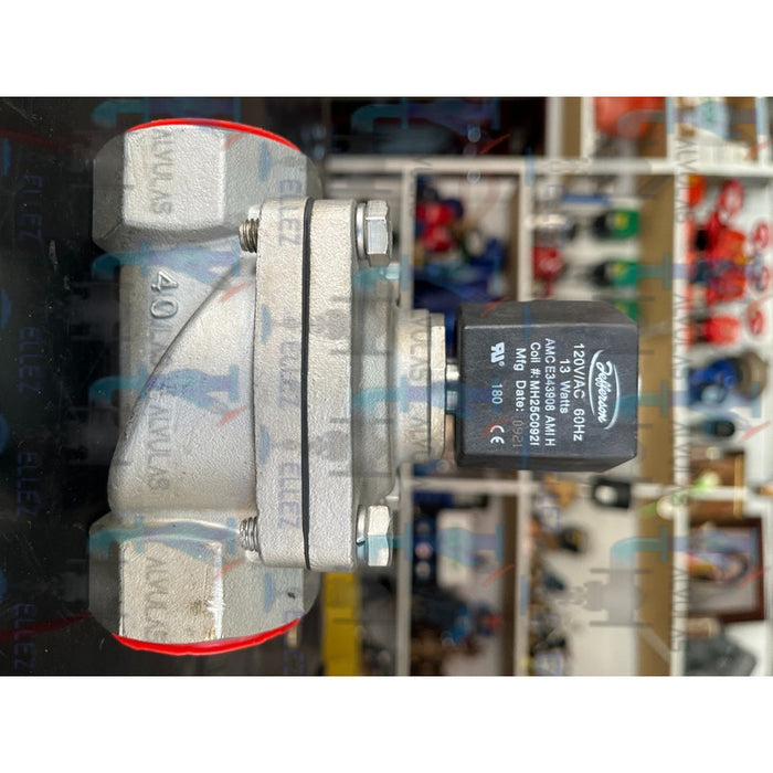 Valvula Solenoide De 1-1/2 En Inoxidable Voltaje De 120
