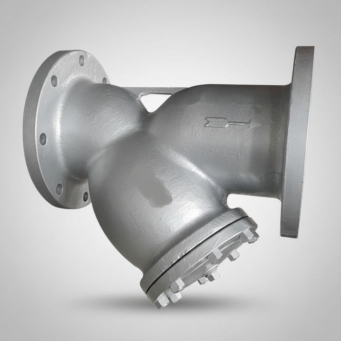 Filtro Yee Bridado De 3 En Inoxidable