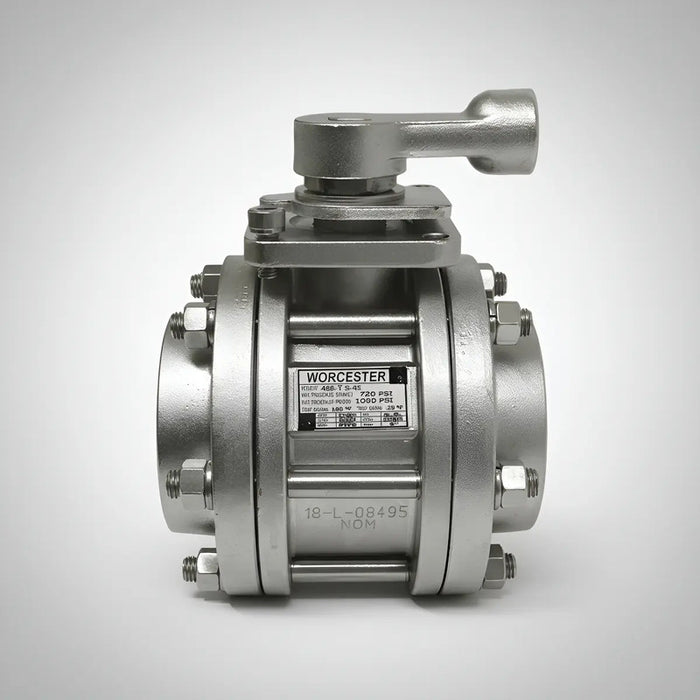 Válvula De Esfera De 3 Inoxidable Marca Worcester