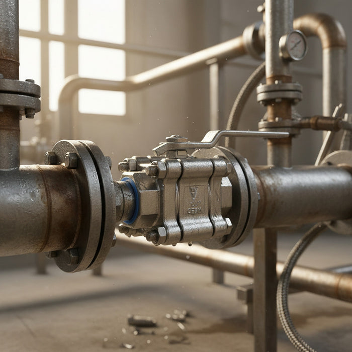 Válvula De Esfera De 1 Inoxidable Marca Worcester