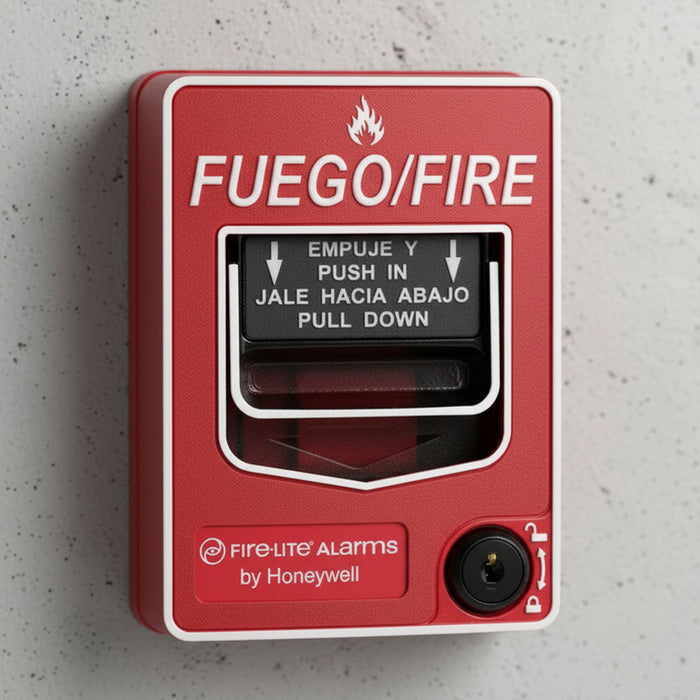 Estación Manual De Emergencia Bg-12lsp  Firelite