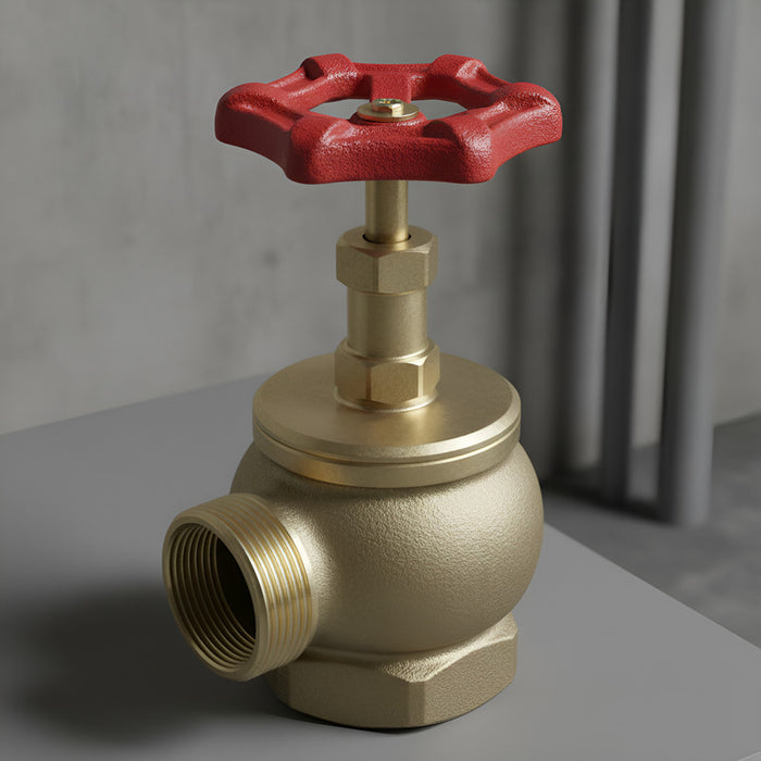 Válvula Angular Contra Incendio De 2x1-1/2  Ipt X Nst
