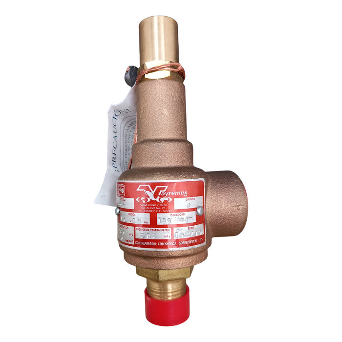 Válvula De Alivio De 3/4 Marca Vayremex