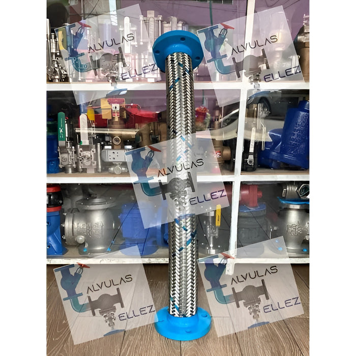 Manguera Metálica Flexible De 3x1mt Bridada