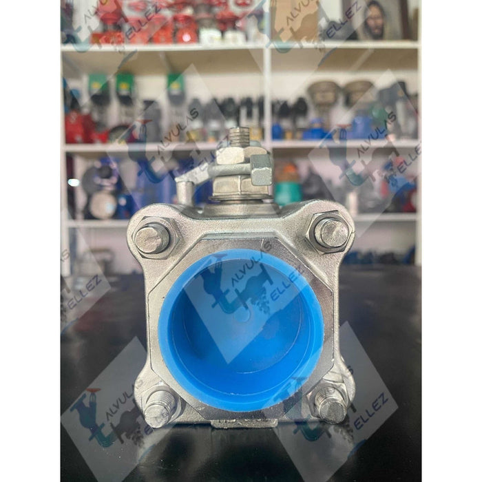 Válvula De Esfera De 1-1/2 Inoxidable Marca Worcester