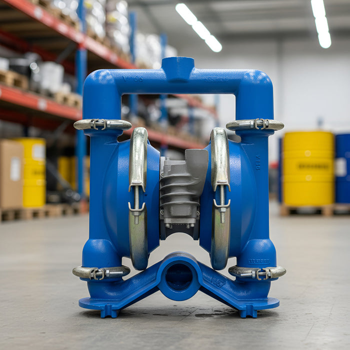 Bomba De Diafragma Neumático De 1-1/2 Azul X No Aplica