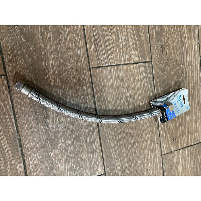 Manguera Ace. Inox. Boiler 1/2'' X 3/4'' 40 Cm Foset 49131