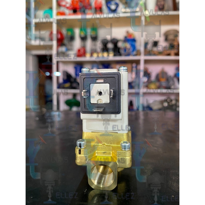 Válvula Solenoide De 3/8 24 Vcd Marca Smc
