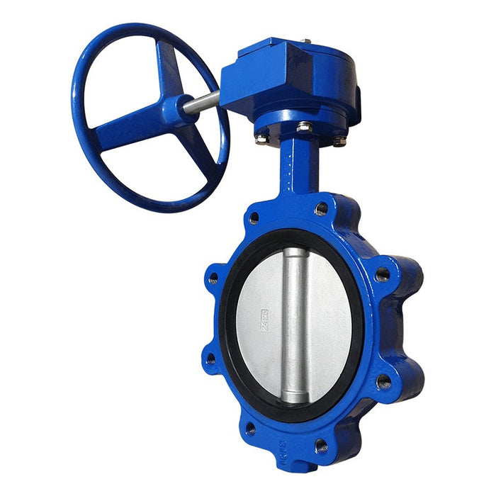 Valvula Mariposa De 12  Int. Inox C/operador De Engrane Aen