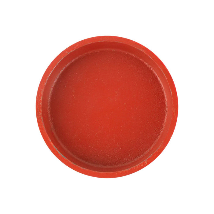 Tapa Ranurada De 4 Color Naranja