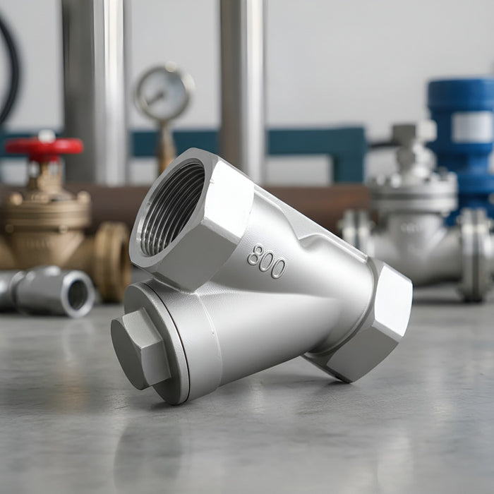 Filtro Yee Roscado De 2 Reforzado En Inoxidable