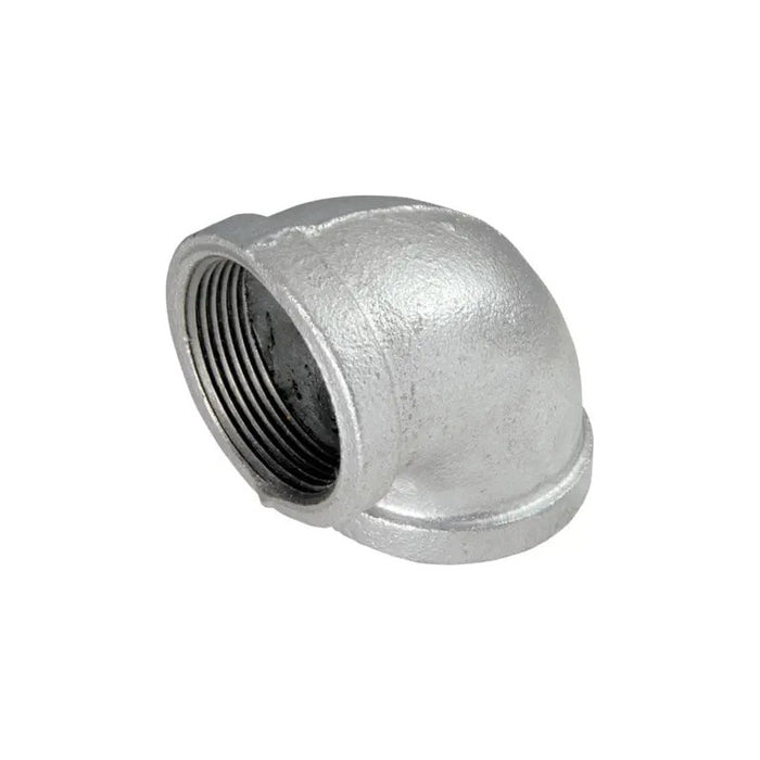 Codo Galvanizado De 1 1/2 PuLG X 90° Roscada